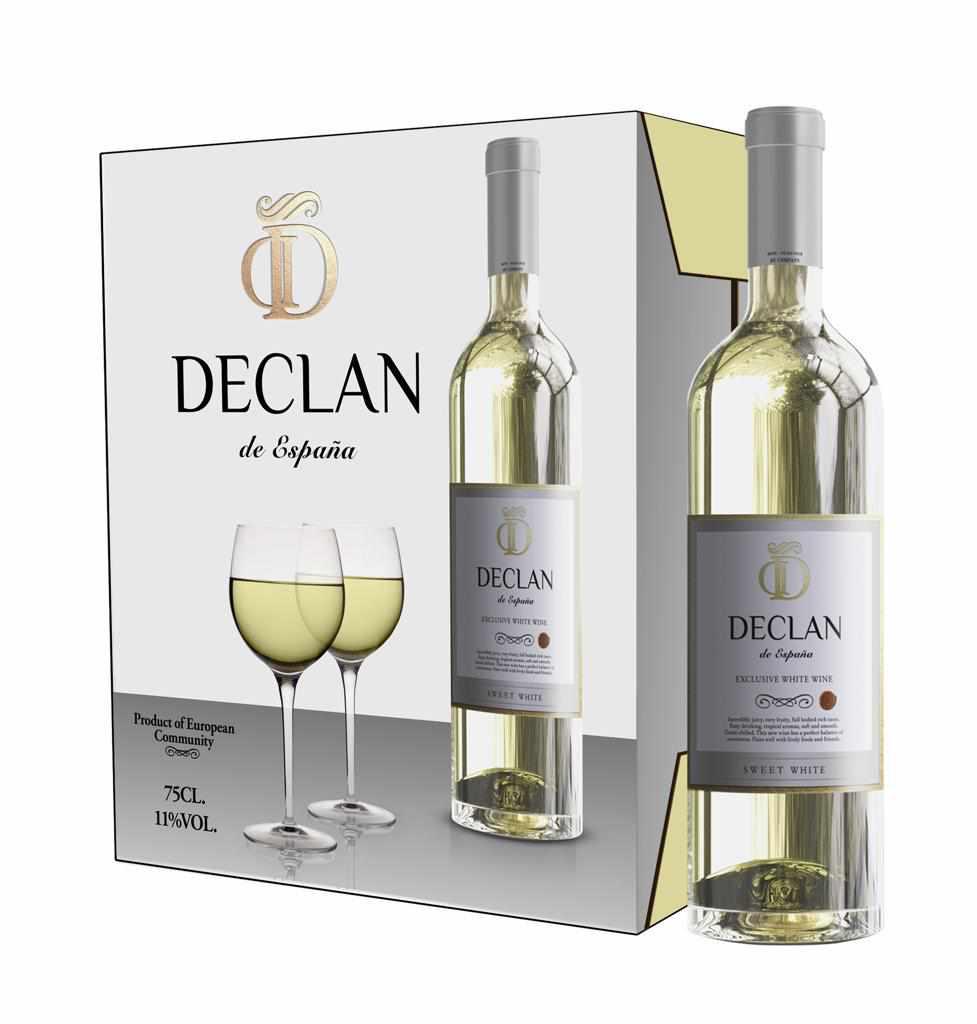 Declan Sweet White 75cl - Carton