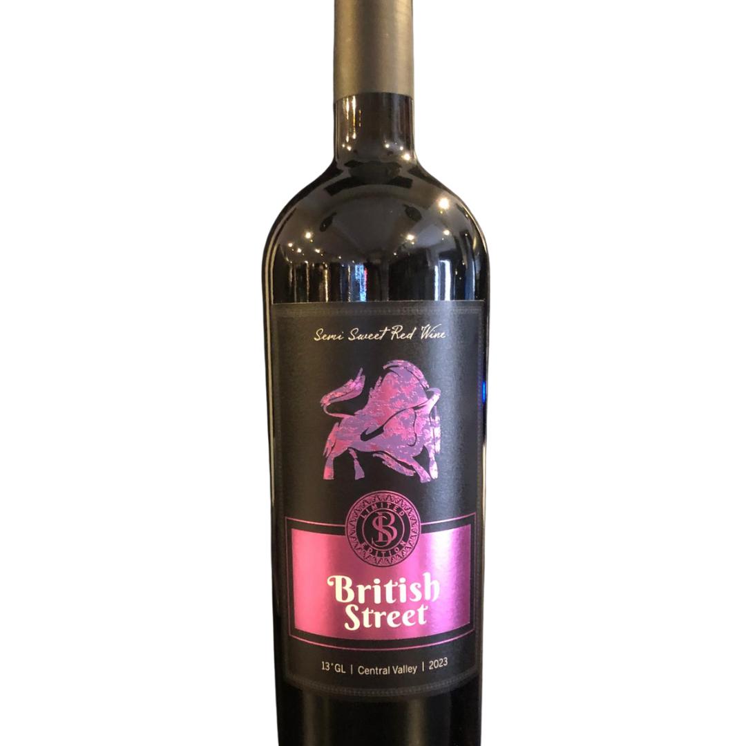 British Semi Sweet Red Wine
